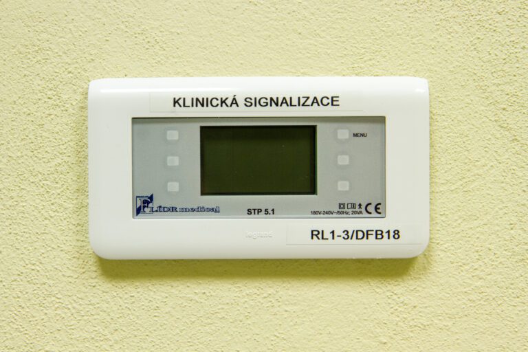 Signalizace tlaků plynů